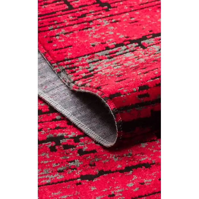 SATEEN HALI 0547 Hav Toz Vermez Yıkanabilir Kaymaz İnce Dokuma Modern Halı