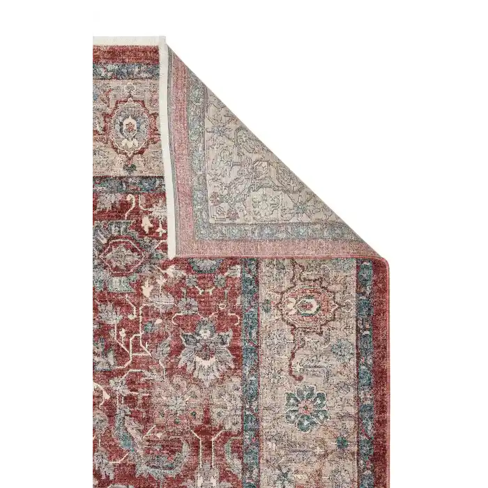 NAVARA HALI 0002 Geleneksel Uşak Desenlerine Sahip Vintage Görünümlü Yüksek Kalite Sık Dokuma Salon Halısı