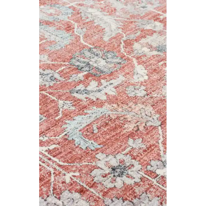 NAVARA HALI 0002 Geleneksel Uşak Desenlerine Sahip Vintage Görünümlü Yüksek Kalite Sık Dokuma Salon Halısı