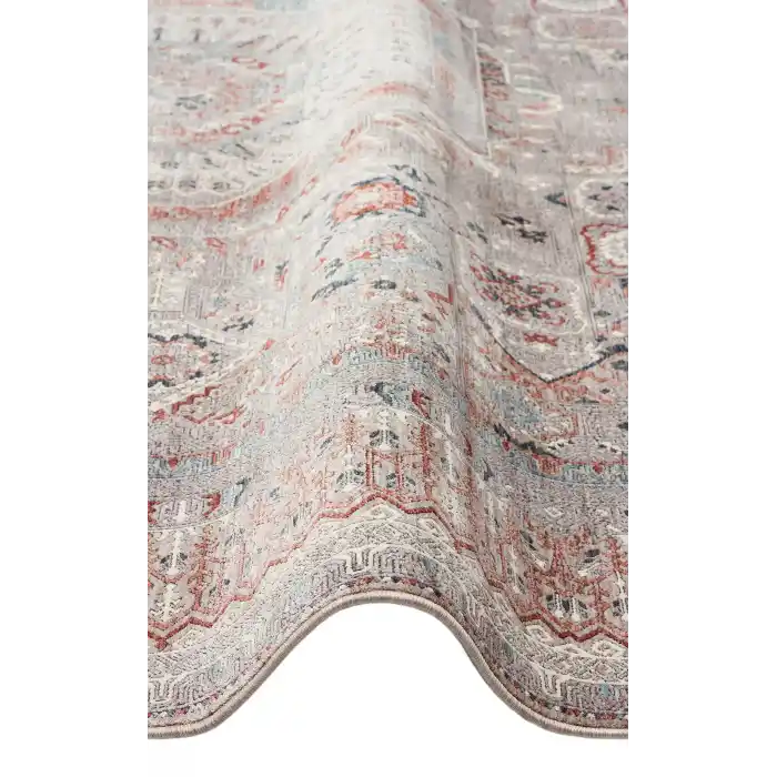 NAVARA HALI 0009 Geleneksel Uşak Desenlerine Sahip Vintage Görünümlü Yüksek Kalite Sık Dokuma Salon Halısı