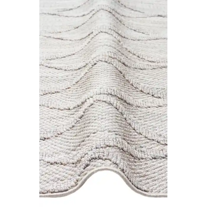 Cozy CZY 04 Grey Hav Toz Vermez Modern Örgü Dokuma Makine Halısı