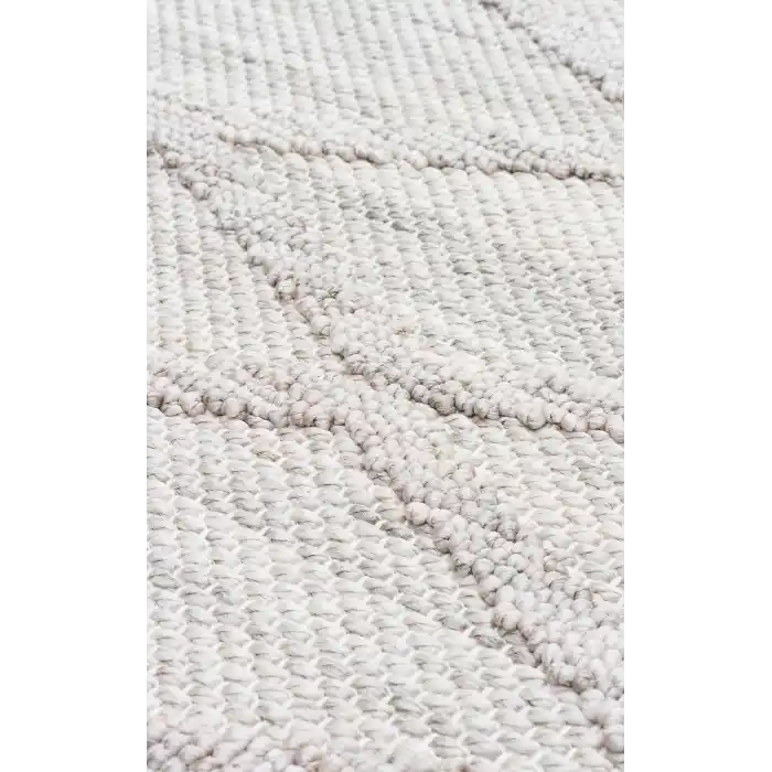 Cozy CZY 04 Grey Hav Toz Vermez Modern Örgü Dokuma Makine Halısı