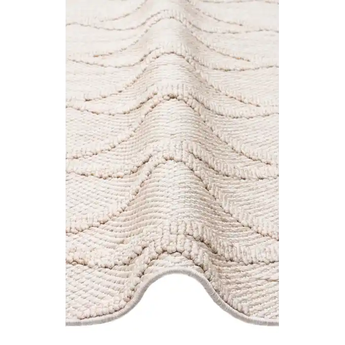 Cozy CZY 04 Beige Hav Toz Vermez Modern Örgü Dokuma Makine Halısı