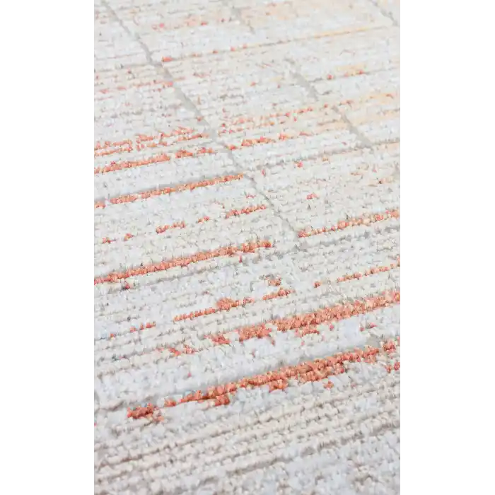 TALYA HALI 0024 Parlak Dokulu Modern Desen ve Renkli Metalik Işıltılı Makine Halısı