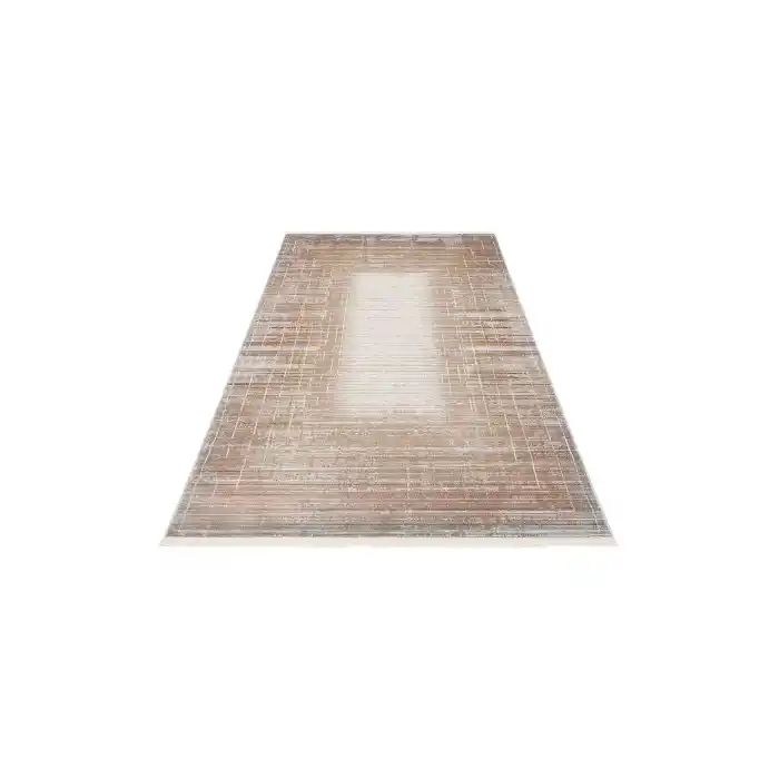 TALYA HALI 0024 Parlak Dokulu Modern Desen ve Renkli Metalik Işıltılı Makine Halısı