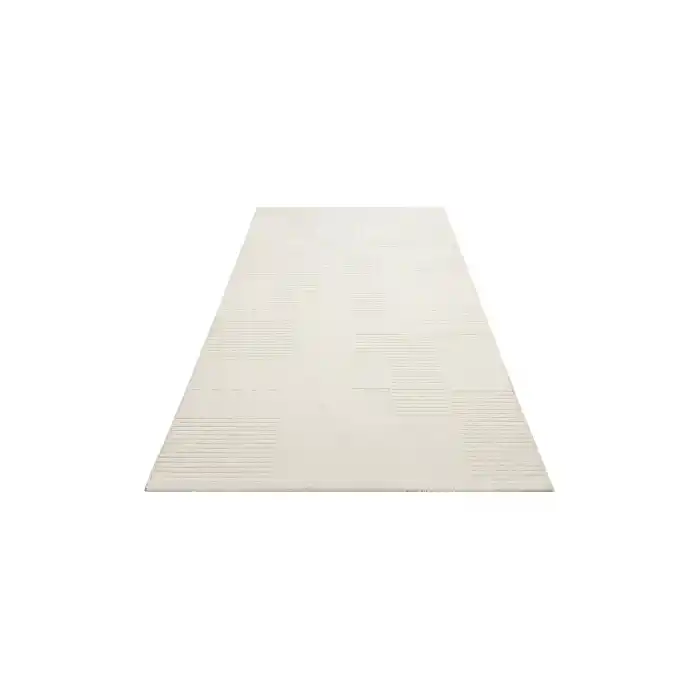 MISSORI HALI 0053 Hav Toz Vermez Sade Desenli Yumuşak Dokulu Modern Makine Halısı