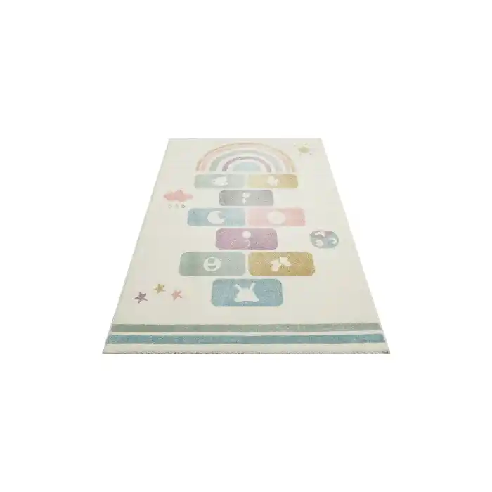 Eko Kids KDS 25 Pastel Sek Sek Desenli Hav Toz Vermez Çocuk Halısı