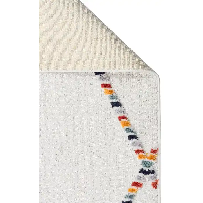 Terazzo 04 Multy Hav Toz Vermez Yumuşak Dokulu Etnik Örgü Desenlere Sahip Modern İskindinav Halı