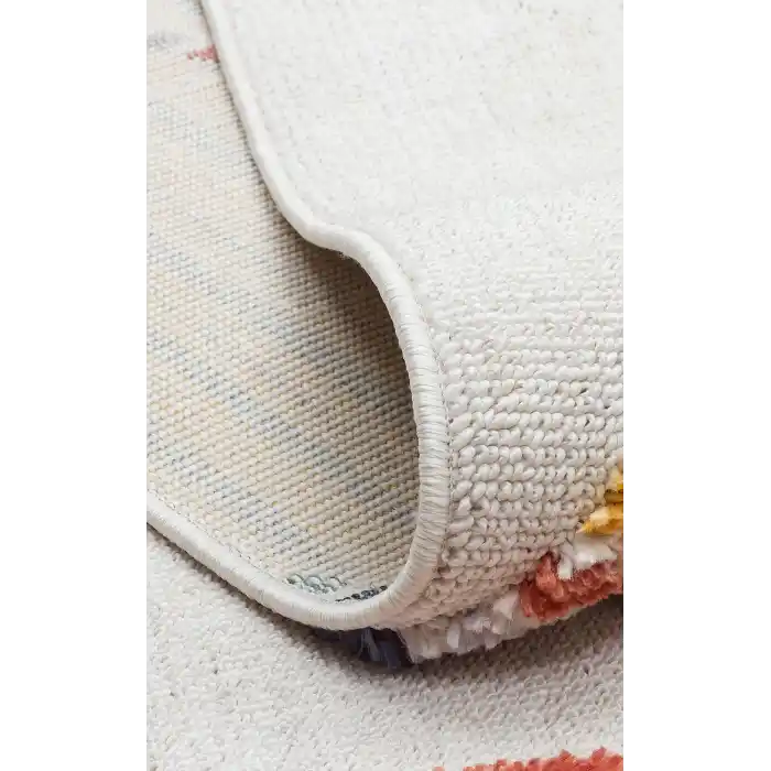 Terazzo 04 Multy Hav Toz Vermez Yumuşak Dokulu Etnik Örgü Desenlere Sahip Modern İskindinav Halı