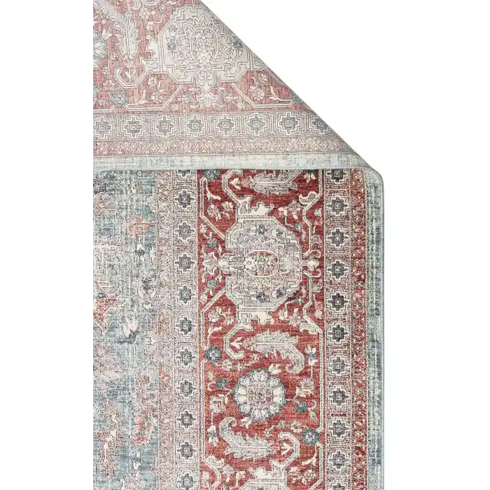 NAVARA HALI 0017 Geleneksel Uşak Desenlerine Sahip Vintage Görünümlü Yüksek Kalite Sık Dokuma Salon Halısı