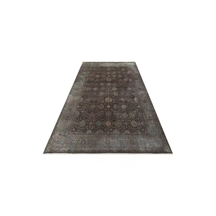 LAHOR HALI 0009 Özel Boyama İşlemi İle Üretilen Yüksek Alçak Dokuya Sahip Zengin Renkli Şık Salon Halısı