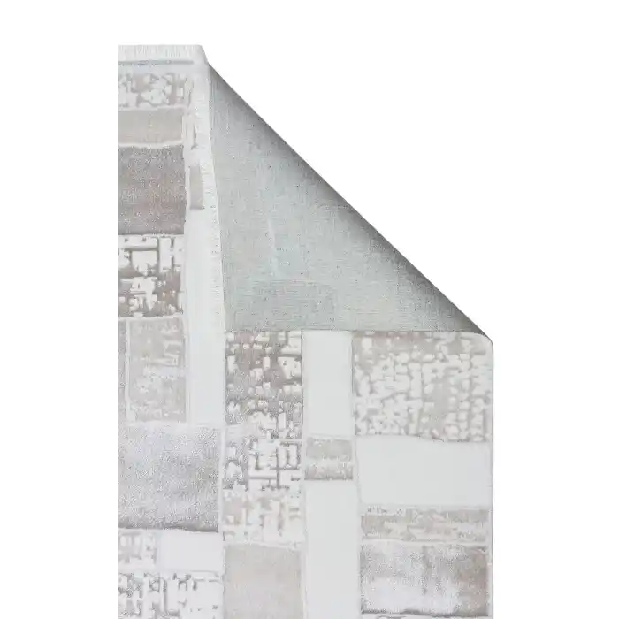 TORINO HALI 0067 Sık Dokuma Dökümlü Yere Oturan Hav Toz Vermez Yıkanabilir Kaymaz Tabanlı Modern Halı