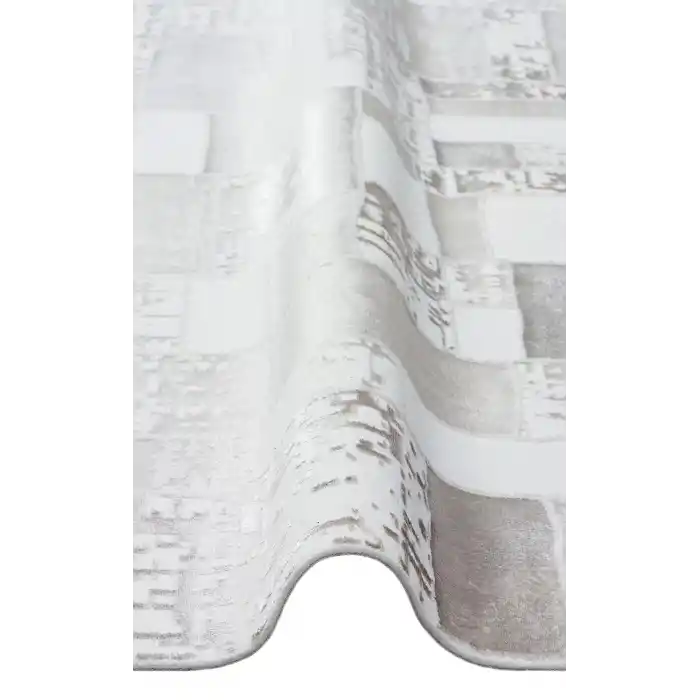 TORINO HALI 0067 Sık Dokuma Dökümlü Yere Oturan Hav Toz Vermez Yıkanabilir Kaymaz Tabanlı Modern Halı