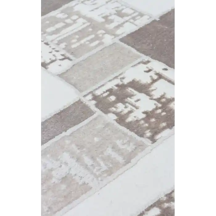 TORINO HALI 0067 Sık Dokuma Dökümlü Yere Oturan Hav Toz Vermez Yıkanabilir Kaymaz Tabanlı Modern Halı