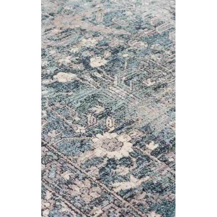 NAVARA HALI 0006 Geleneksel Uşak Desenlerine Sahip Vintage Görünümlü Yüksek Kalite Sık Dokuma Salon Halısı