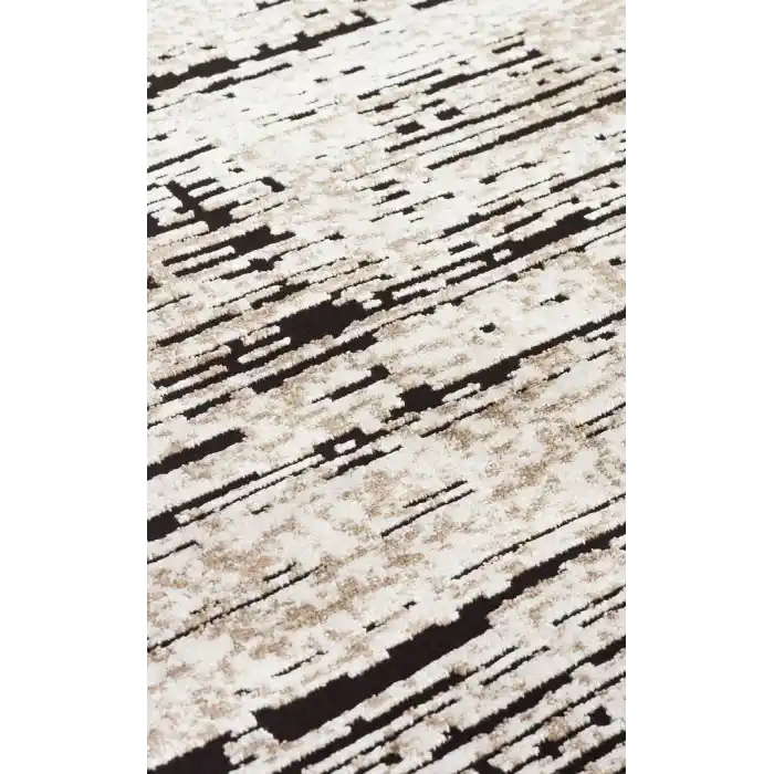 SATEEN HALI 0528 Hav Toz Vermez Yıkanabilir Kaymaz İnce Dokuma Modern Halı