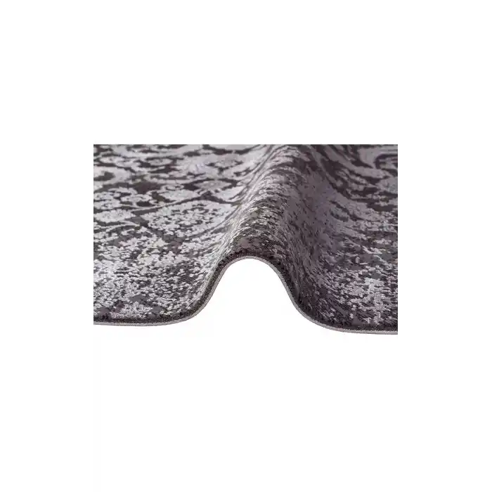 Cordoba Db 02Antrasit Grey Nw Parlak Yüksek Alçak Dokulu Modern Makine Halısı