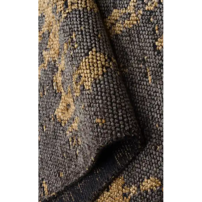 TRIBAL HALI 0306 Yıkanabilir Vintage Desenli Modern İnce Dokuma Halı