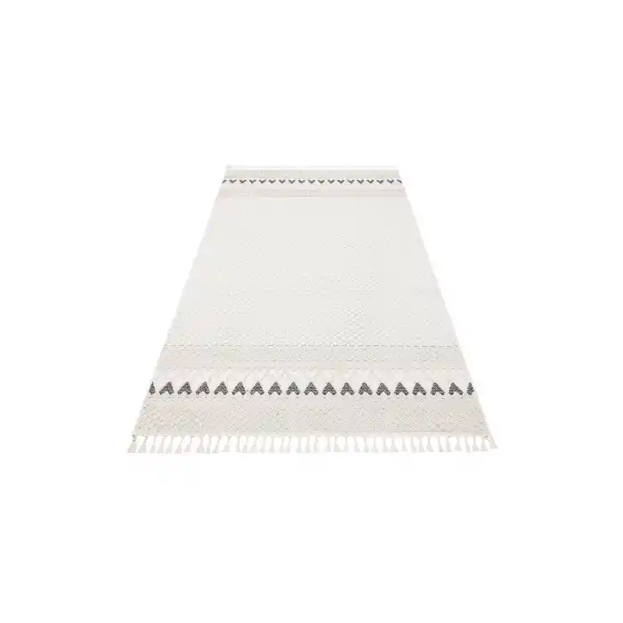 Cozy CZY 07 Cream Beige LW Hav Toz Vermez Modern Örgü Dokuma Makine Halısı