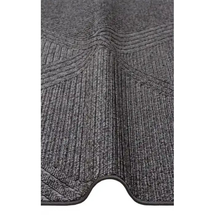 Cozy CZY 08 Antrasit LW Hav Toz Vermez Modern Örgü Dokuma Makine Halısı