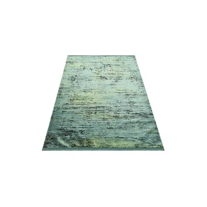 SATEEN HALI 0535 Hav Toz Vermez Yıkanabilir Kaymaz İnce Dokuma Modern Halı