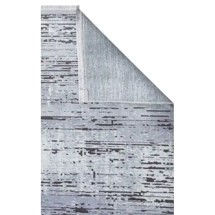 SATEEN HALI 0525 Hav Toz Vermez Yıkanabilir Kaymaz İnce Dokuma Modern Halı