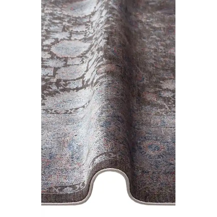 LAHOR HALI 0021 Özel Boyama İşlemi İle Üretilen Yüksek Alçak Dokuya Sahip Zengin Renkli Şık Salon Halısı