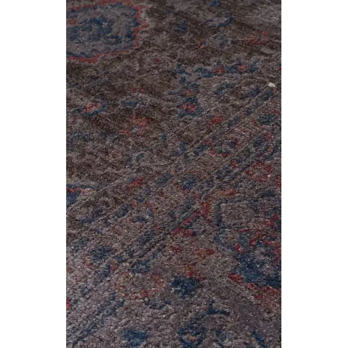 LAHOR HALI 0021 Özel Boyama İşlemi İle Üretilen Yüksek Alçak Dokuya Sahip Zengin Renkli Şık Salon Halısı