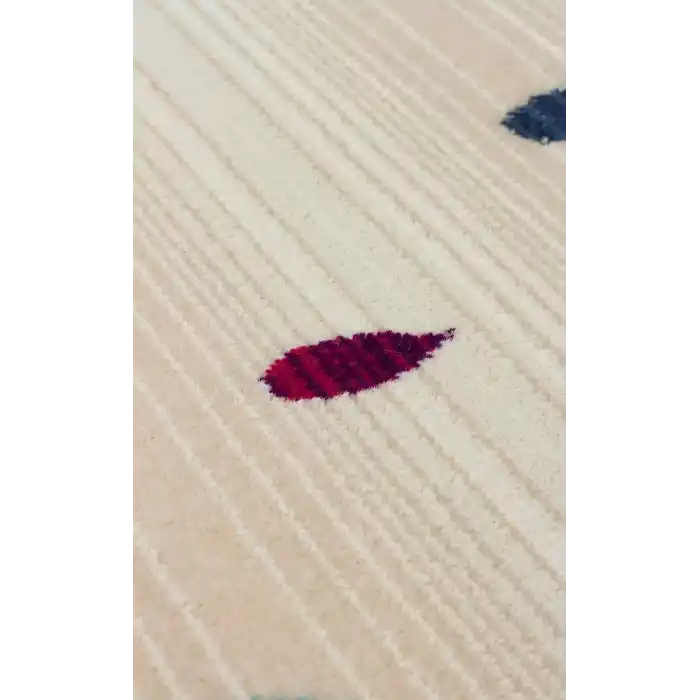 PETRA BOHEM HALI 0002 Hav Toz Vermez Etnik ve Modern Desenli Renkli Makine Halısı