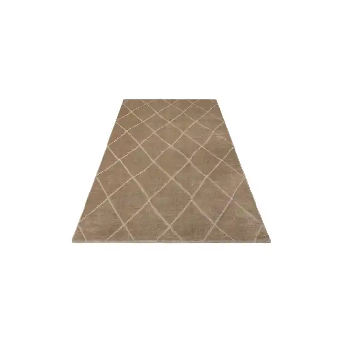 MISSORI HALI 0119 Hav Toz Vermez Sade Desenli Yumuşak Dokulu Modern Makine Halısı