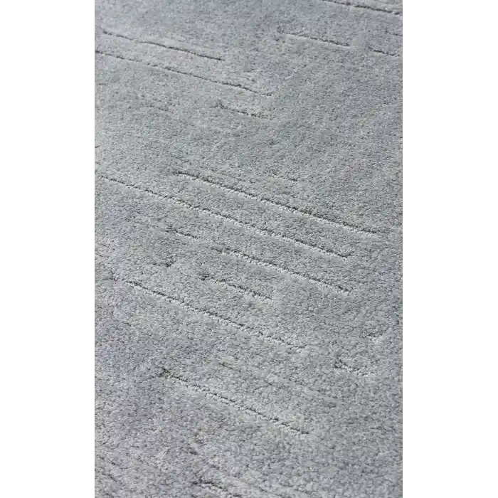 MISSORI HALI 0155 Hav Toz Vermez Sade Desenli Yumuşak Dokulu Modern Makine Halısı