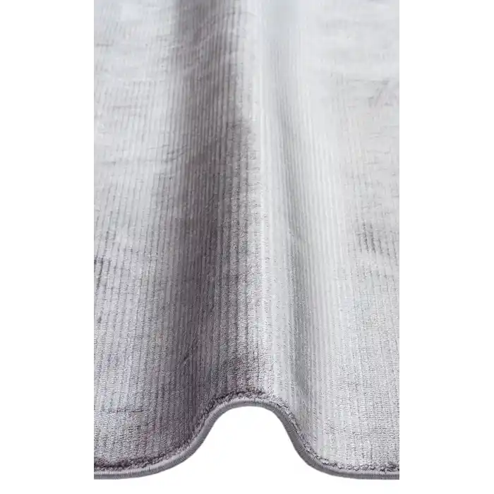 Napoli NAP 01 Antrasit Sade Desenli Modern Sık Dokuma Makine Halısı