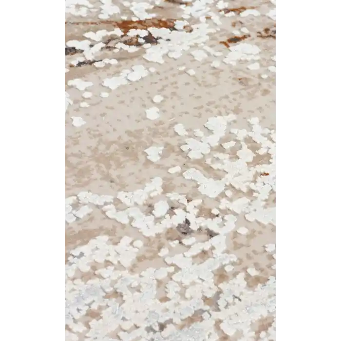 FRESCO HALI 0780 Yüksek Alçak Dokulu Özel Işıltılı Yüksek Kaliteli Sık Dokuma Modern Salon Halısı