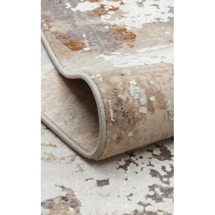 FRESCO HALI 0780 Yüksek Alçak Dokulu Özel Işıltılı Yüksek Kaliteli Sık Dokuma Modern Salon Halısı