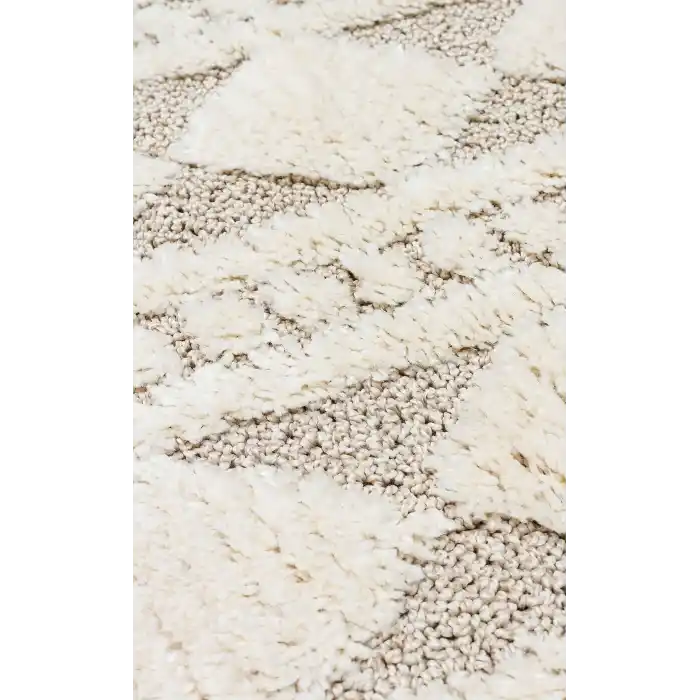 SYDNEY HALI 0043 Hav Toz Vermez Modern Bukleli Makine Halısı