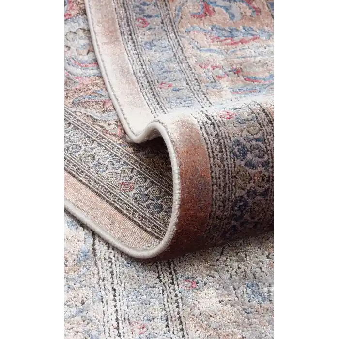 LAHOR HALI 0033 Özel Boyama İşlemi İle Üretilen Yüksek Alçak Dokuya Sahip Zengin Renkli Şık Salon Halısı