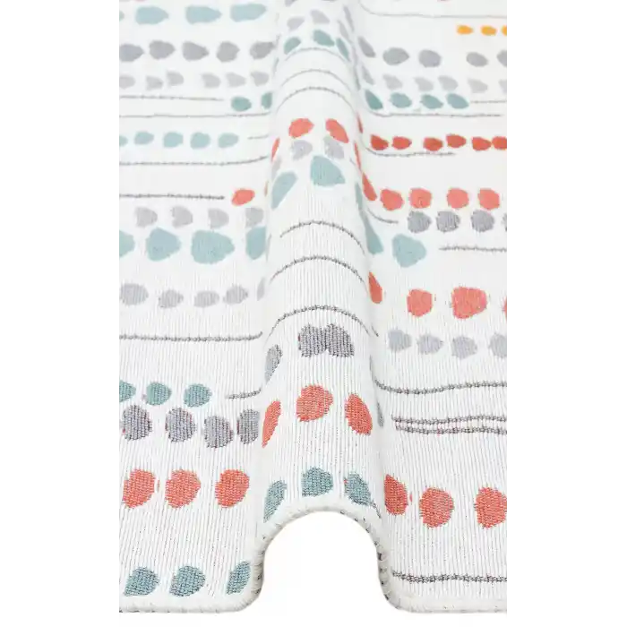 Arya Ar 34 Multy %100 Geri Dönüşümlü Pamuktan Çift Taraflı Yıkanabilir Modern Dekoratif Kilim