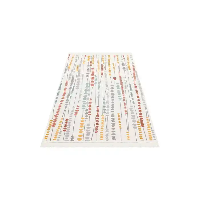 Arya Ar 34 Multy %100 Geri Dönüşümlü Pamuktan Çift Taraflı Yıkanabilir Modern Dekoratif Kilim