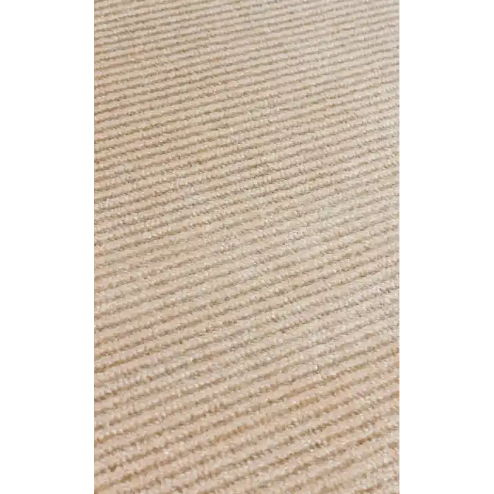 Napoli NAP 01 Beige Sade Desenli Modern Sık Dokuma Makine Halısı