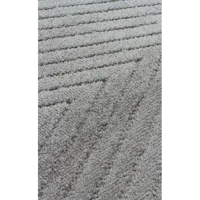 MISSORI HALI 0115 Hav Toz Vermez Sade Desenli Yumuşak Dokulu Modern Makine Halısı