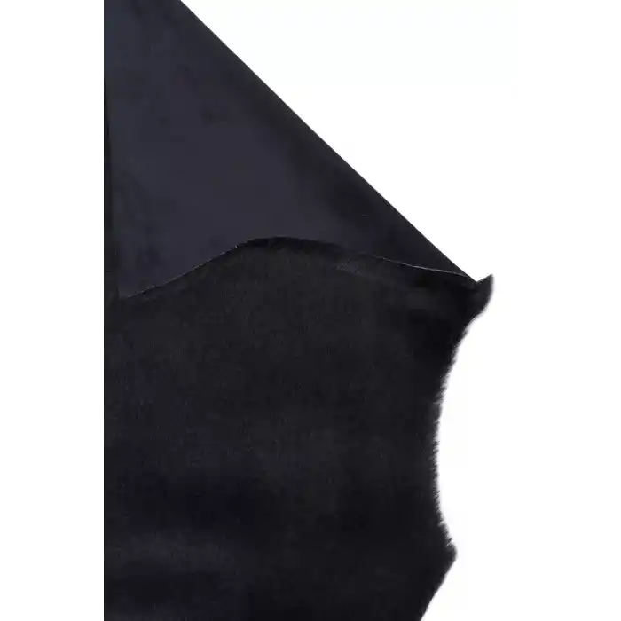 MOLLIS NEO 0062 Yumuşak Dokulu Uzun Tüylü Kaymaz Taban Tavşan Postu