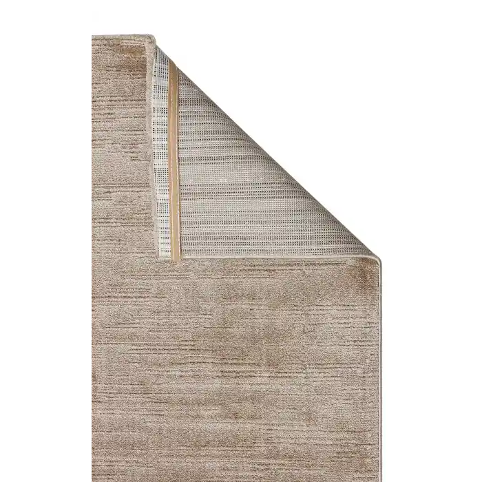 MISSORI HALI 0136 Hav Toz Vermez Sade Desenli Yumuşak Dokulu Modern Makine Halısı