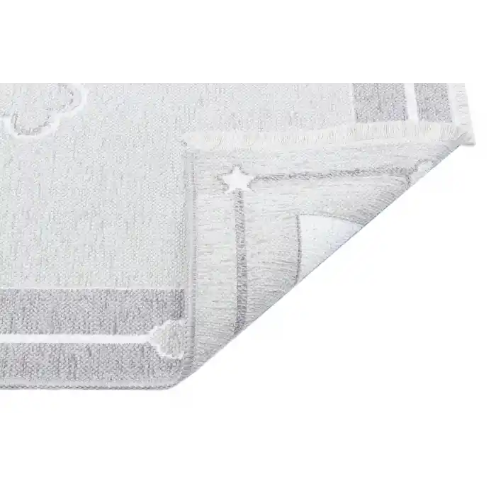 NOA BABY HALI 0001 Yıkanabilir Çift Taraflı Yumuşak Dokulu İnce Çocuk-Bebek Odası Halısı