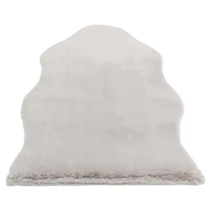 MOLLIS POST 0261 Yumuşak Dokulu Uzun Tüylü Yıkanabilir Tavşan Postu