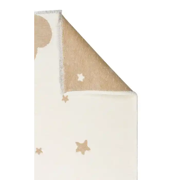 MIA COTTON HALI 0006 Yıkanabilir Çift Taraflı Pofuduk Dokuma Pamuk Kilim