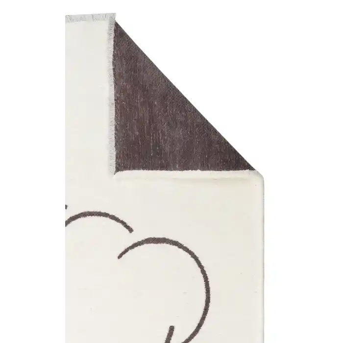 MIA COTTON HALI 0011 Yıkanabilir Çift Taraflı Pofuduk Dokuma Pamuk Kilim