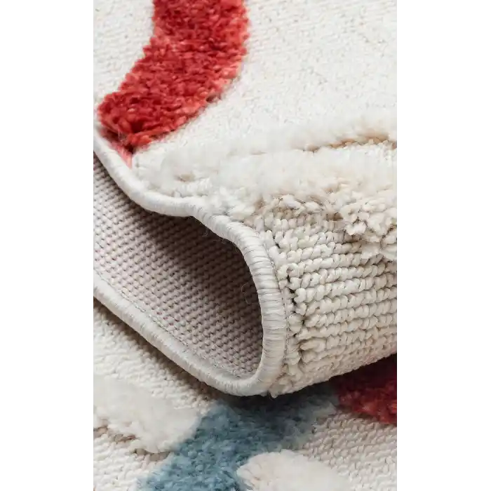 Terazzo 03 Multy Hav Toz Vermez Yumuşak Dokulu Etnik Örgü Desenlere Sahip Modern İskindinav Halı