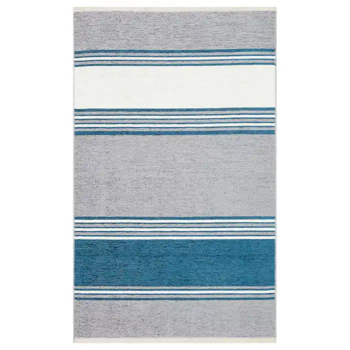 NOA KILIM 0309 Hav Toz Vermez Yıkanabilir Çift Taraflı İnce Modern İskandinav Kilim