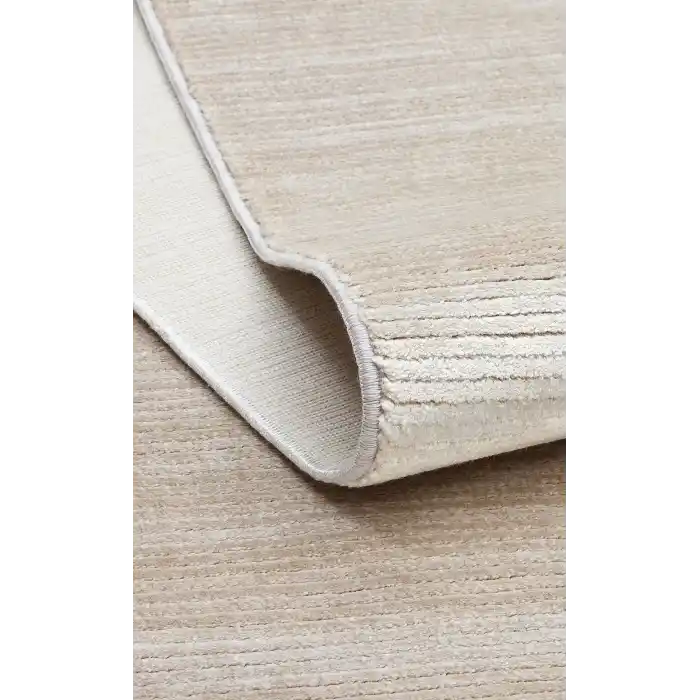 Cordoba Db Plaın Beıge Nw Parlak Yüksek Alçak Dokulu Modern Makine Halısı