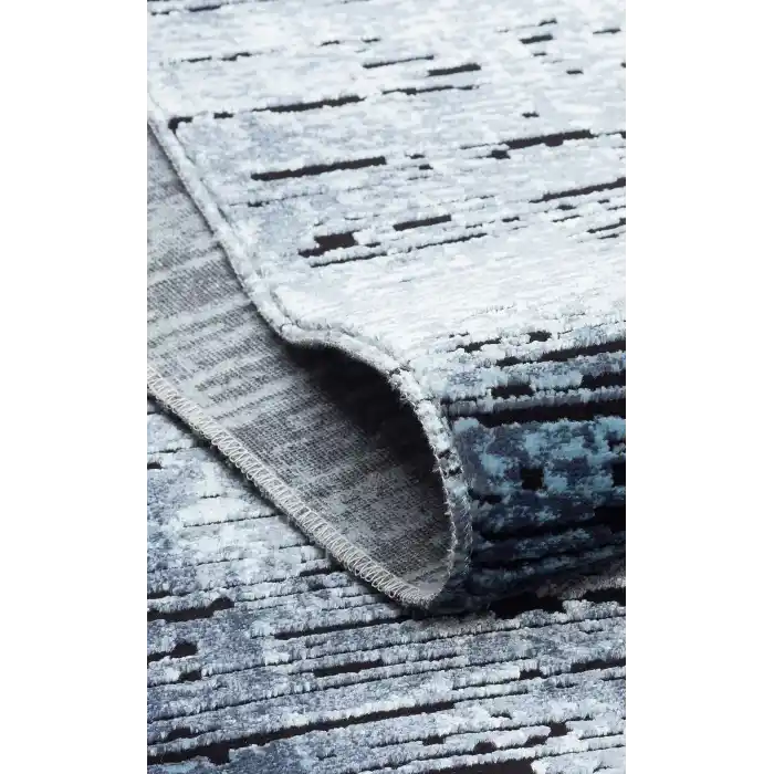 SATEEN HALI 0521 Hav Toz Vermez Yıkanabilir Kaymaz İnce Dokuma Modern Halı